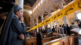 الأزهر وجامعة الدول يدينان تفجير “كنيسة طنطا”