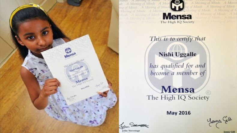 طفلة عمرها 10 سنوات تفوق أينشتاين في معدل الذكاء