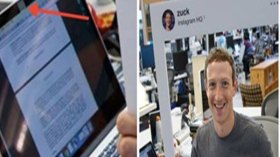 لماذا يغطي مؤسس “فيسبوك” كاميرا اللابتوب الخاص به؟