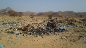 انتشار رهيب للمفرغات العشوائية بالوادي