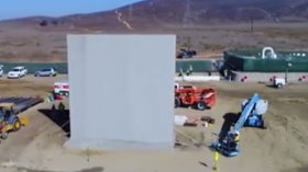 إنطلاق أشغال بناء “الجدار العملاق” بين أمريكا والمكسيك