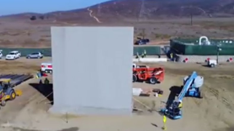 إنطلاق أشغال بناء “الجدار العملاق” بين أمريكا والمكسيك