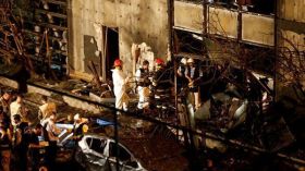 انفجار كبير قرب “بنك بلوم” وسط بيروت