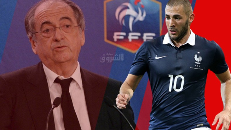 بن زيمة يصف رئيس اتحاد الكرة الفرنسي بـ “المنافق”