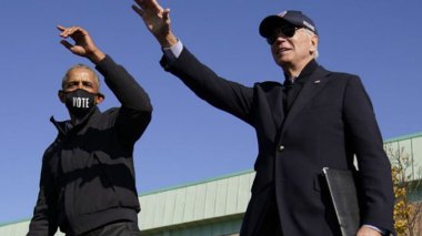 Barack Obama prête main forte à Joe Biden