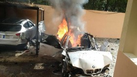 إصابة مسؤول في حماس في انفجار سيارته في لبنان