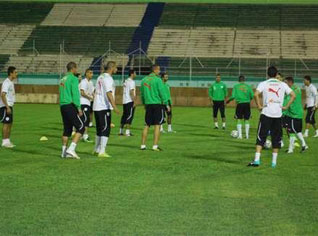 Echorouk attends Greens' full training session at Blida stadium