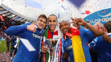 Rangers and Bougherra roll to third straight SPL title