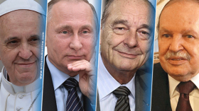 بوتفليقة يُنافس بوتين وشيراك والبابا على جائزة نوبل للسلام