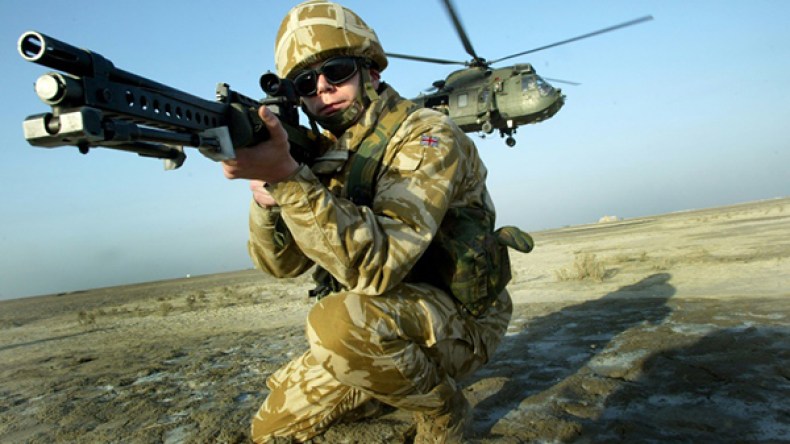 مقتل جندي بريطاني في العراق