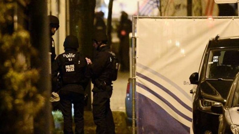 مقتل مشتبه به خلال عملية دهم في بروكسل