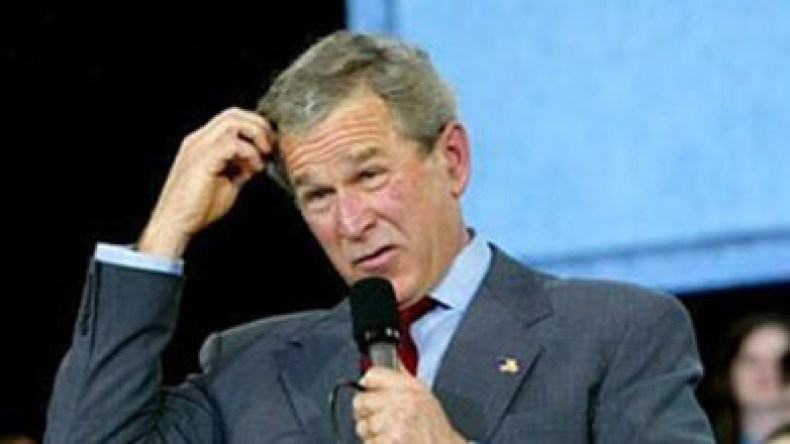 بوش أغبى رئيس في تاريخ الولايات المتحدة