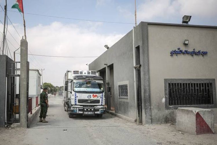 Ghaza: réouverture d’un point de passage pour marchandises