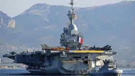 حاملة طائرات فرنسية تبحر إلى المتوسط لمحاربة داعش