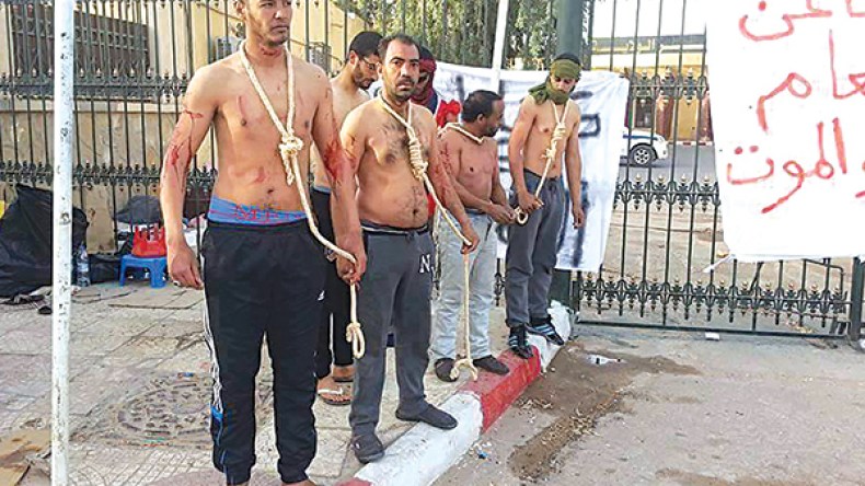 الانتقام من الجسد .. آخر صيحات الاحتجاج في الجزائر!