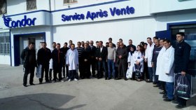كوندور يدشن  النقطة الـ19 لخدمة ما بعد البيع  بولاية بجاية