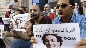 عدد قياسي من الصحفيين في سجون مصر