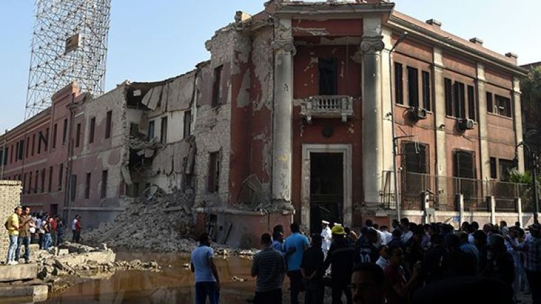 انفجار قرب مبنى تابع للسفارة العُمانية في مصر