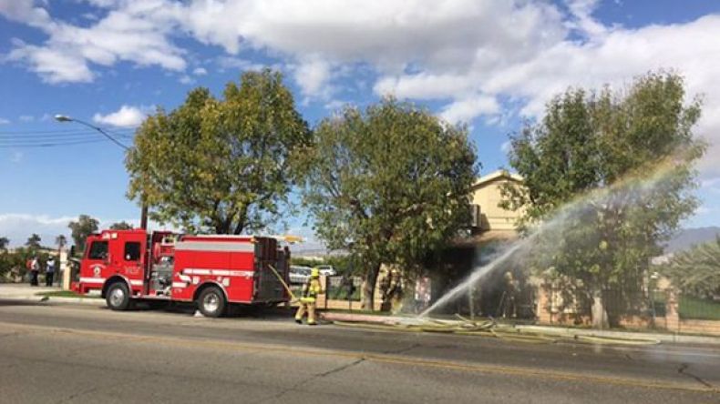 الشرطة الأمريكية: حريق مسجد ولاية كاليفورنيا يبدو متعمداً