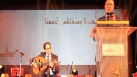 وزيران جزائري وتونسي يبهران الجمهور بالشعر والعود