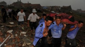 98 قتيلاً على الأقل في إعصار ضرب الصين