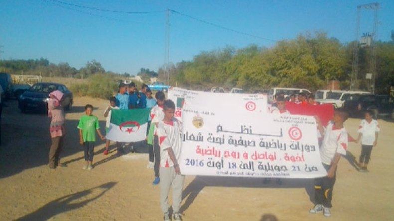 مباراة في كرة القدم بين دوار الماء والمطروحة التونسية بالوادي
