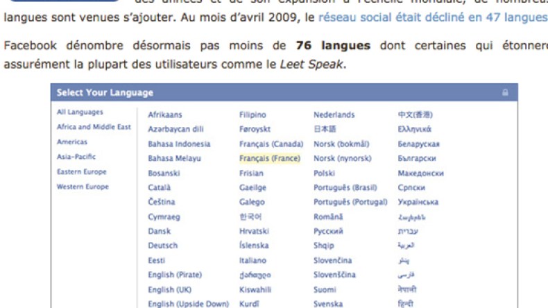 فايسبوك الجزائريين رصيد للهجات متعددة أقرب للغة العربية