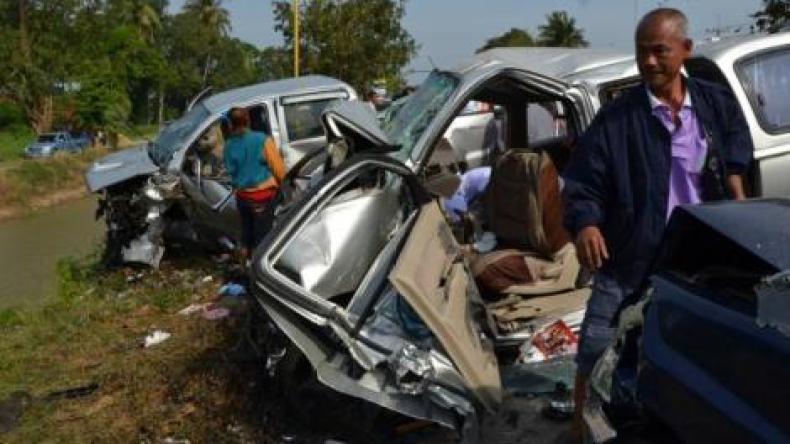 تايلاند: وفاة 48 شخصاً وإصابة 541 في 496 حادث مرور بيوم واحد