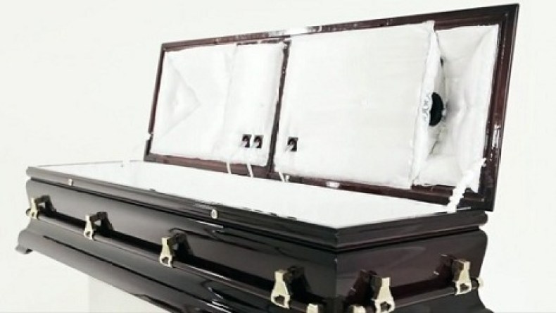 تابوت موسيقي… لعشاق الأنغام بعد الموت