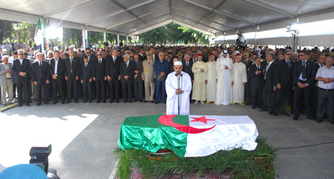 Algeria buries late Chadli Bendjedid with full honours