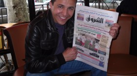 Cheb Faudel to Echorouk: “The stage with Sarkozy is overâ€¦The Israelis sequestered me for 10 hours and I am proud to have sung in Ramallah”.