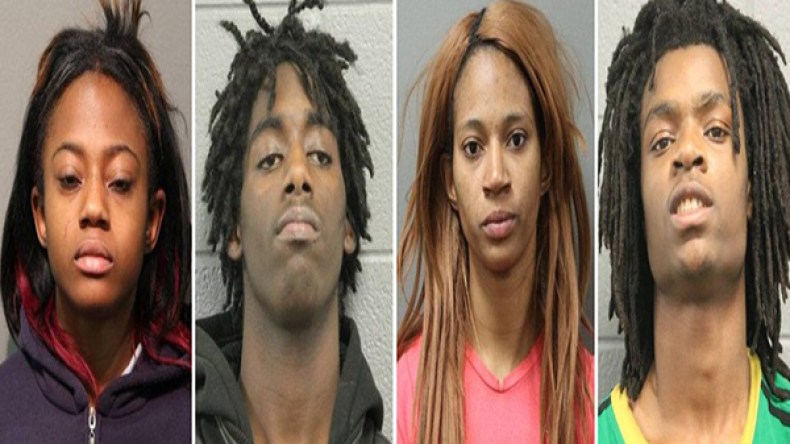 احتجاز أربعة سود في شيكاغو اتهموا بتعذيب رجل أبيض