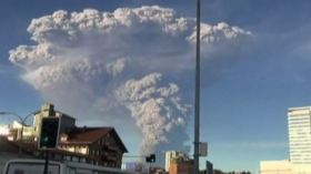 ثوران بركان كالبوكو في تشيلي