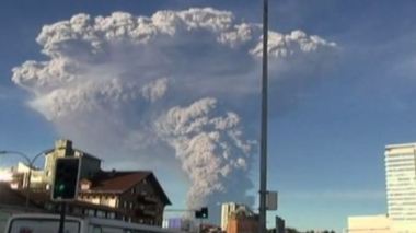 ثوران بركان كالبوكو في تشيلي