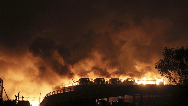 مقتل 44 شخصاً في انفجارين هائلين في الصين