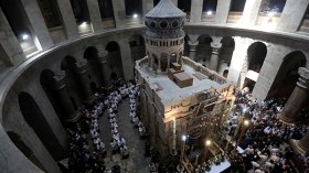 إغلاق كنيسة القيامة في القدس المحتلة