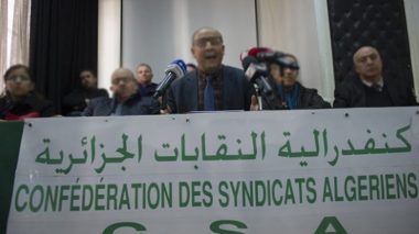 La Confédération des syndicats algériens fustige le gouvernement Bedoui