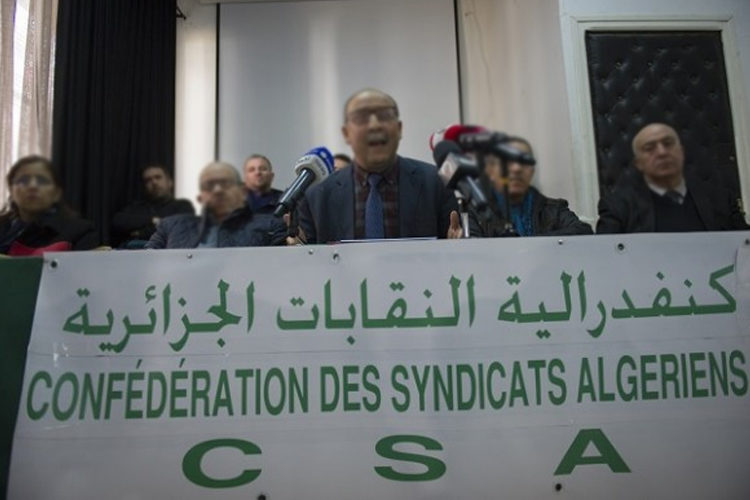 La Confédération des syndicats algériens fustige le gouvernement Bedoui