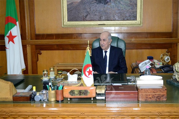 Tebboune présidera dimanche une réunion du Conseil des ministres