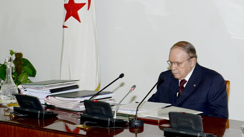 بوتفليقة يترأس مجلس الوزراء هذا الخميس