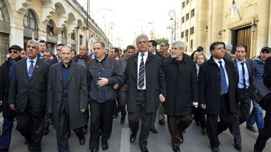 Interdite de tenir une conférence à l’hôtel Safir, la CNLTD investit la rue !
