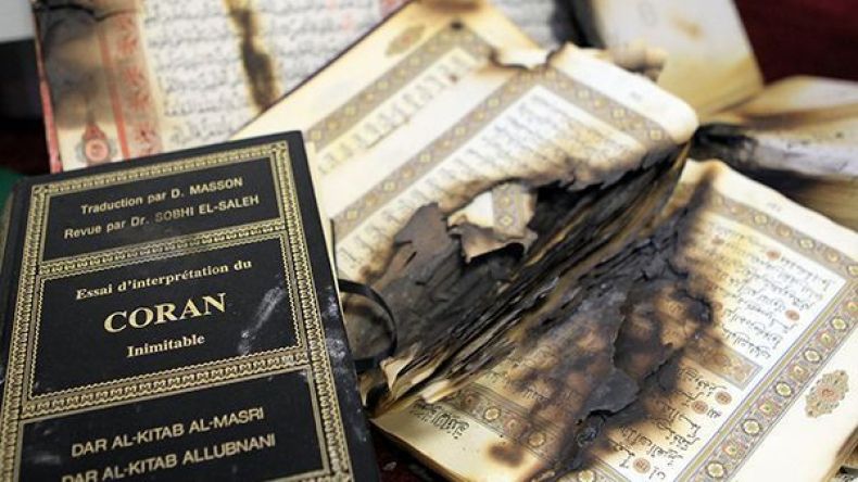 اتهام ثلاثة أشخاص بتخريب قاعة صلاة للمسلمين في فرنسا