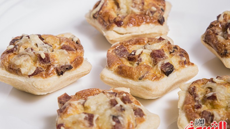 مملحات بعجينة لحم العجل المدخن