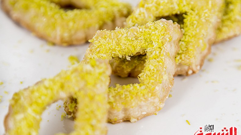 حلوى معسلة بجوز الهند