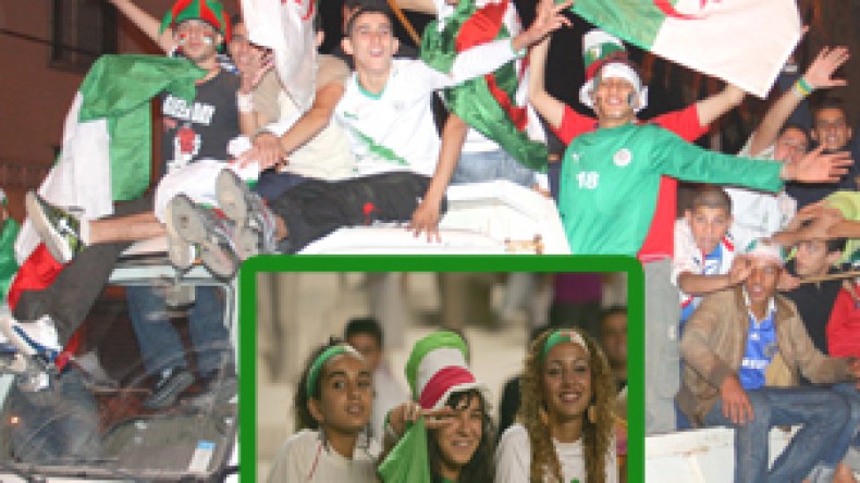 الجزائريون  يحضرون  لاكتساح  الشوارع  بعد  فوز  الخضر  بكل  مباراة