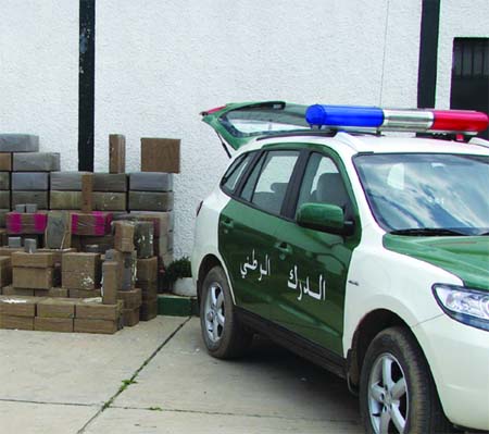Ten barons of drug and weapons smuggling gangs arrested in 2010 South of Algeria