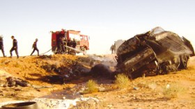 14 قتيلا و11 جريحا في مجزرة بطريق المنيعة بغرداية