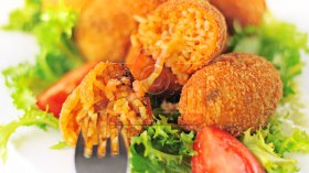 طبق إيطالي Suppli au téléphone