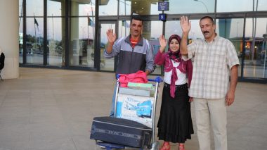 Hadjira meets her father after 12 years missing