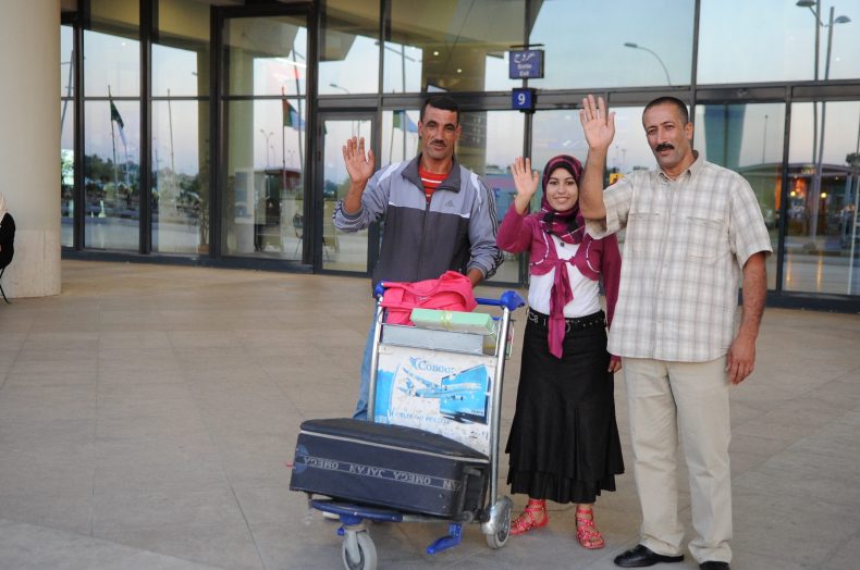 Hadjira meets her father after 12 years missing